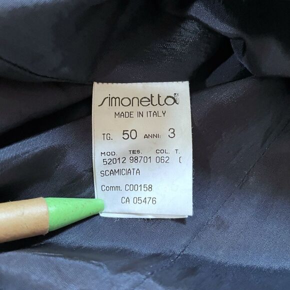 Simonetta Mini Velvet A-Line Appliqué Dress Girls 3 Navy Blue Holiday Party - Picture 8 of 9